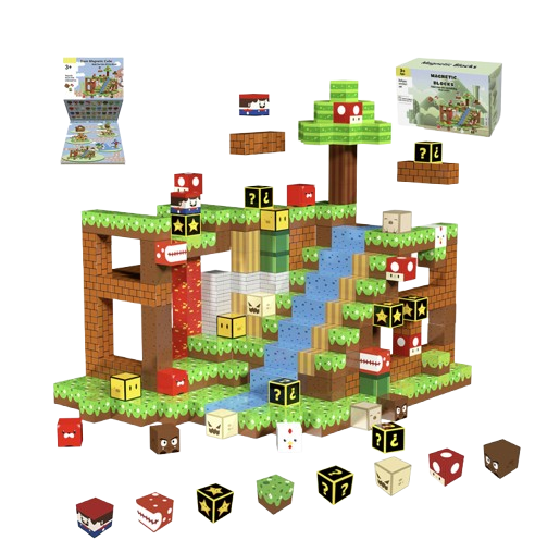 Magnetic Building Blocks Set