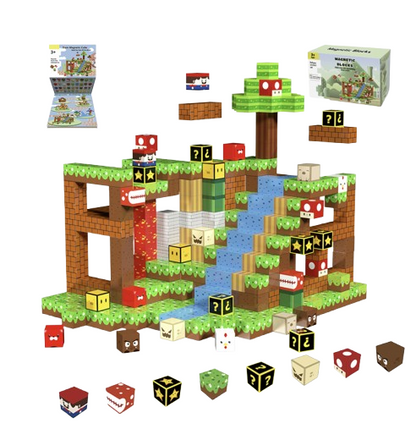 Magnetic Building Blocks Set