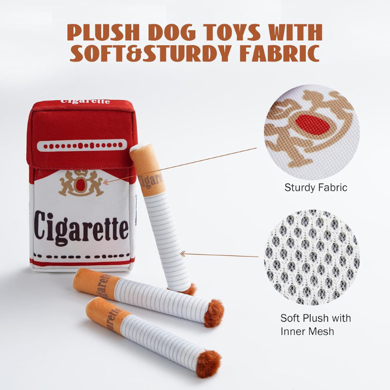 PawSqueak Smoke Toy for Dogs