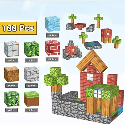 Magnetic Building Blocks Set